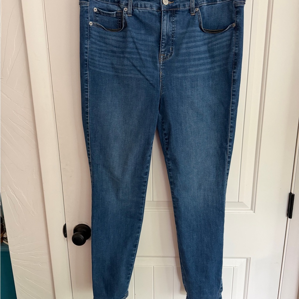 torrid Trio Fit 16T/18T/20T Blue Skinny Jeans